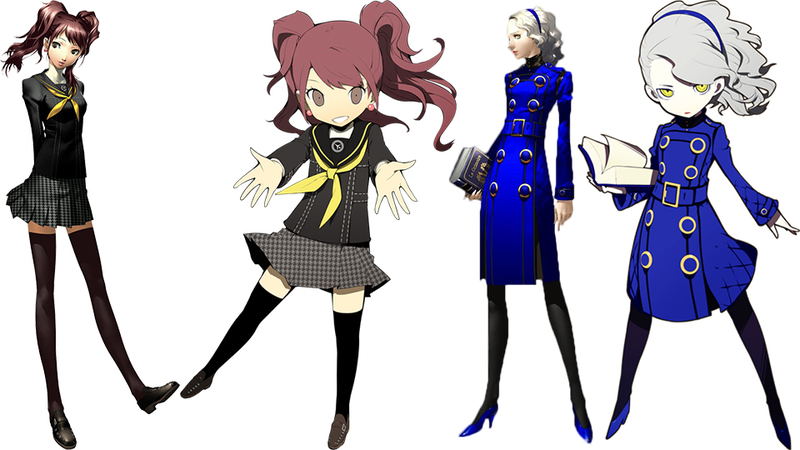 Illustration for article titled I Am Totally in Love with Persona Q’s Cute Character Redesigns